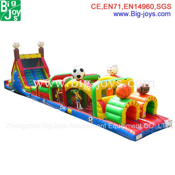 Commercial Inflatable Obstacle Course, Interactive Inflatables, Inflatable Sports Games (DJOB002)