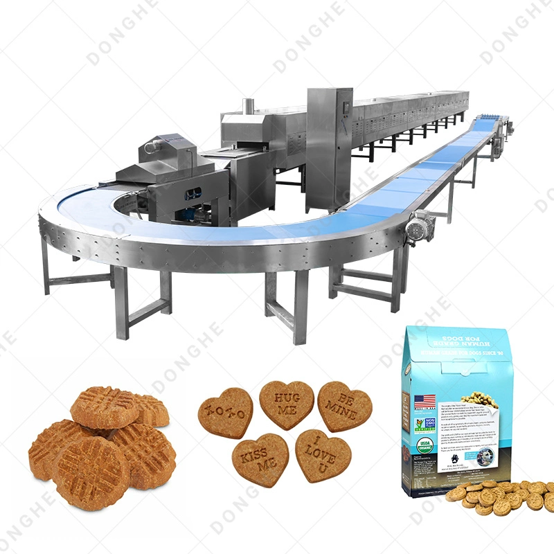 Stainless Steel Small Pet Biscuit Production Line Dog Biscuit Making Machine Price