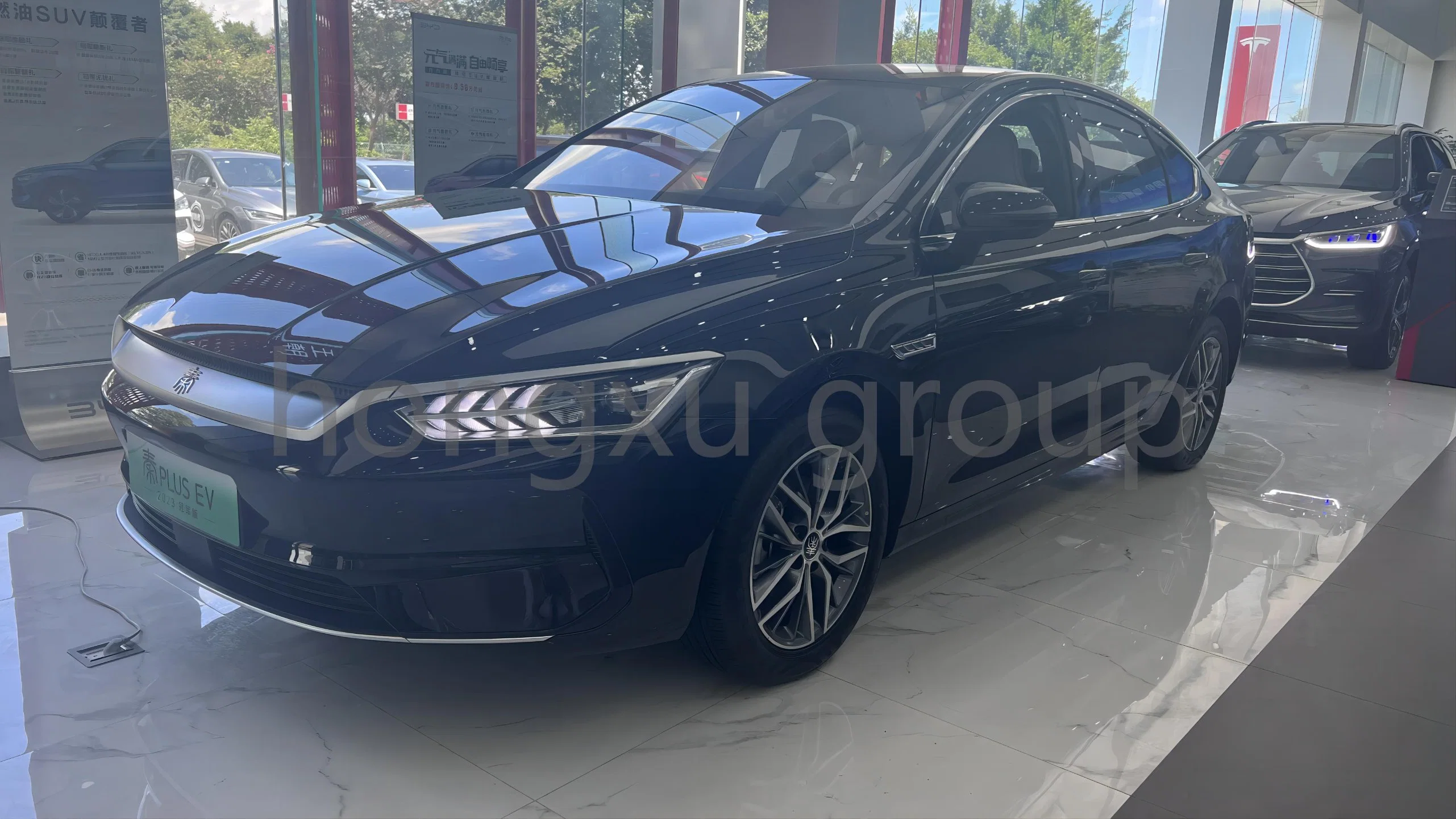 Byd Qin Plus EV Champion 510km Chinese EV Cars with Long Range Electric Car 5 Seats Sedan New Second Hand Electric Vehicle Taxi Car Used Electric Car Auto Car