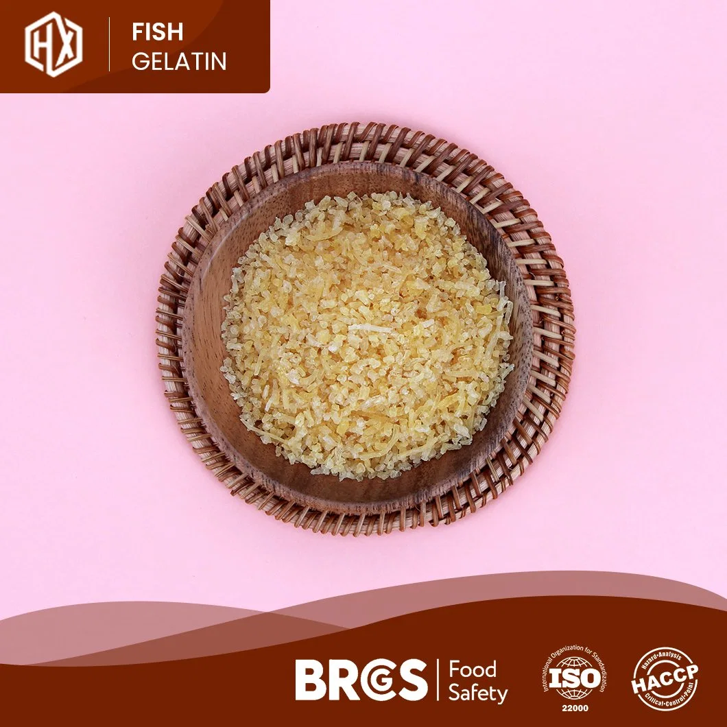 Haoxiang Free Sample Edible Cod Fish Skin Gelatin China Food Cod Fish Skin Gelatin Factory Good Rationality Performance Halal Cod Fish Skin Gelatin