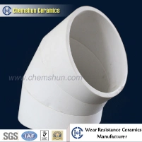 Impact Resistance Abrasive Alumina Ceramic Pipes for Ash Slurry Piping