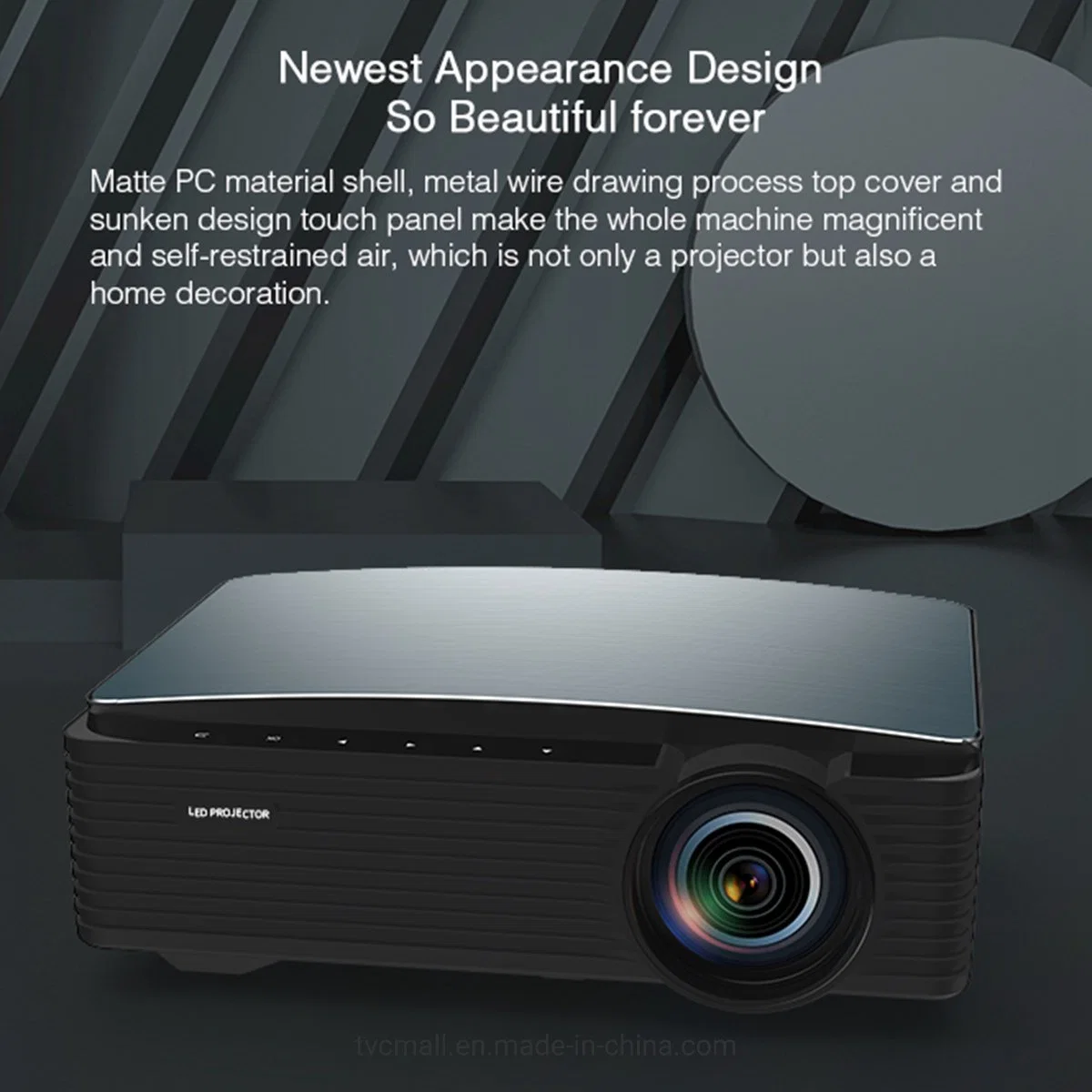 Yg670 Wireless Home Theater HD 1080P Portable Office Business Projector (Android Version) - Us Plug