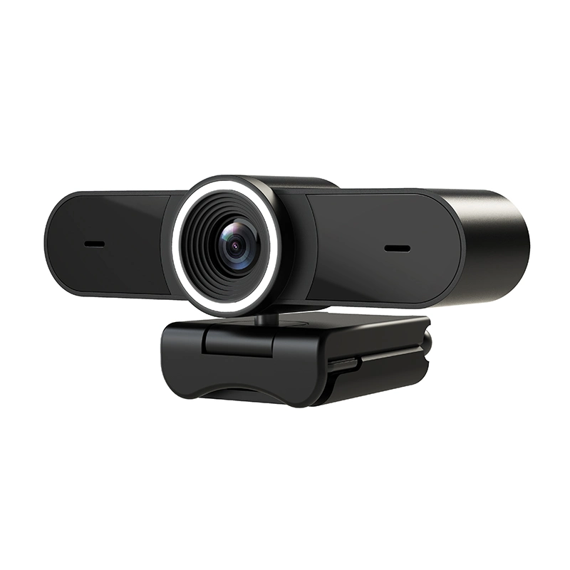 Webcam 4K HD Webcam PC Computer Web Camera with Built-in Microphone Cover Camera for Live Video Office Work