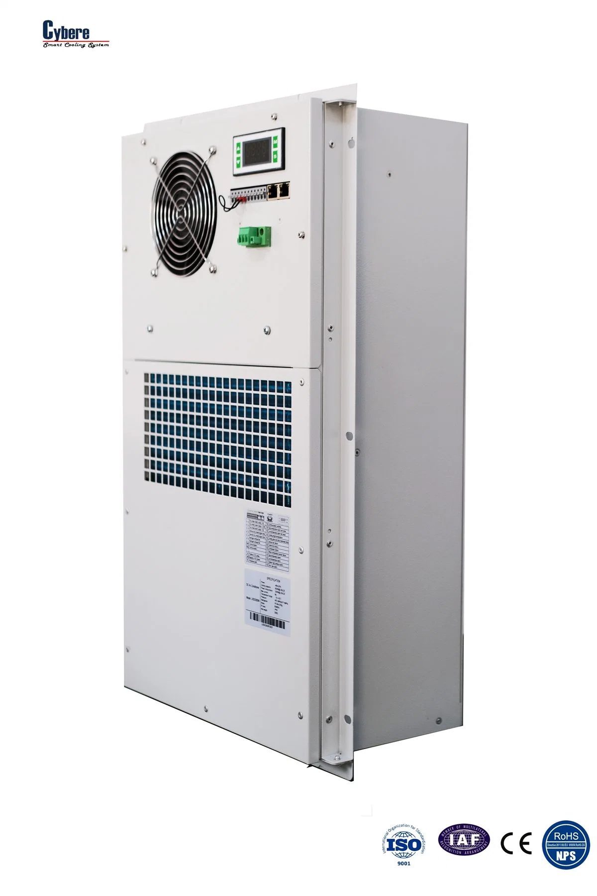 Industry 800W DC48V Cabinet Telecom Air Conditioner Wall Mounted