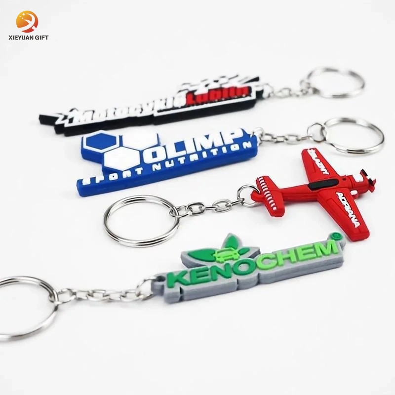 Original Factory Custom Promotion Gift Fashion Accessories Sneaker School Bag Pendant Car Accessories Metal Key Ring Key Chain Anime Plastic Rubber PVC Keychain