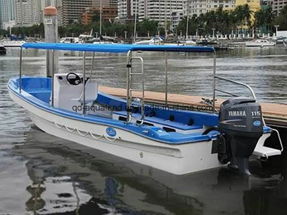 Aqualand 26,5 pieds 8m en fibre de verre de l'eau passager Taxi Ferry /Panga Bateau de pêche (265c)