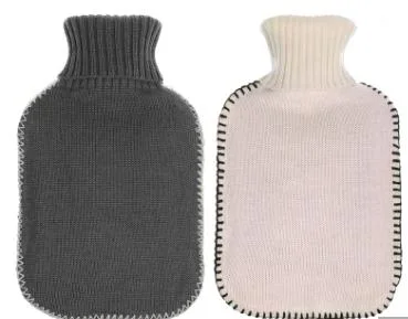 Thick Cable Knit Hot Water Bottle Cover Bag Daily Use Product