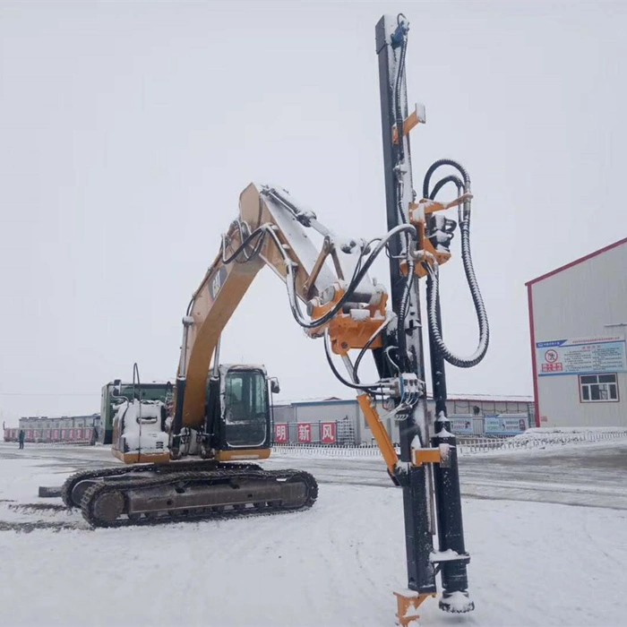 Excavator Mounted Drill Rig Attachment Pd90 Reasonable Price