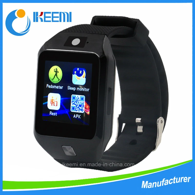 Silicone/Fashion Dz09s Digital/Wrist Ladies/Femme téléphone Bluetooth montre sport intelligente