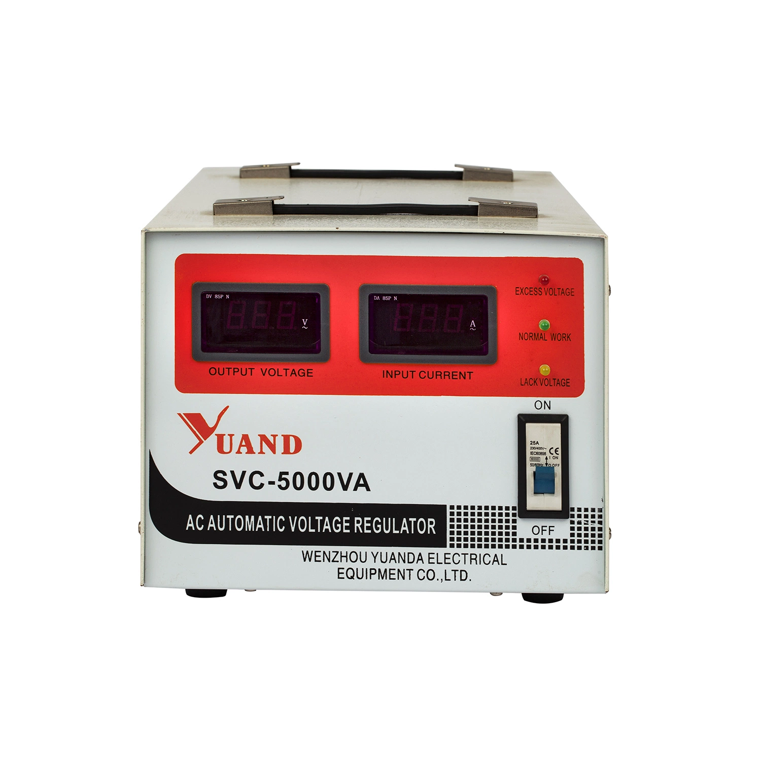 Portable 1p Automatic Voltage Regulator SVC-2000va