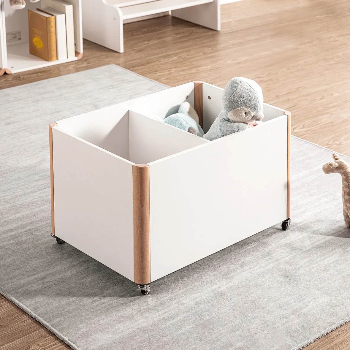 Armoires de rangement en bois modernes pour enfants à boîte modulaire de Boori