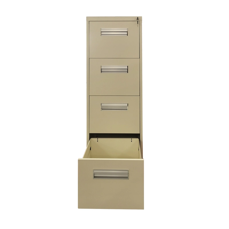 В полной мере вертикального расширения 4 выдвижной ящик подачи металла стальной шкаф для хранения файла подразделений современной мебели