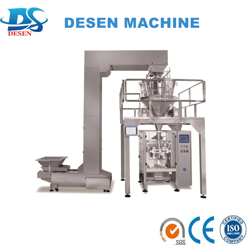 Multi-Function Vertical Pillow Bags Mung Beans/Gralic Vegetable Packing Machine Machinery Automatic