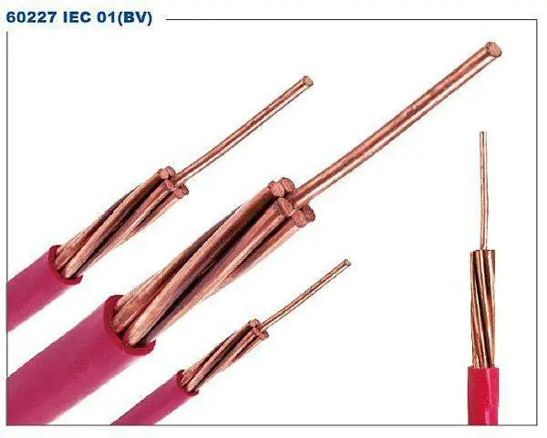 Special Hardness Heat-Resistant and Flame-Retardant PVC Electric Wire Cable 2.5mm 4mm 6mm