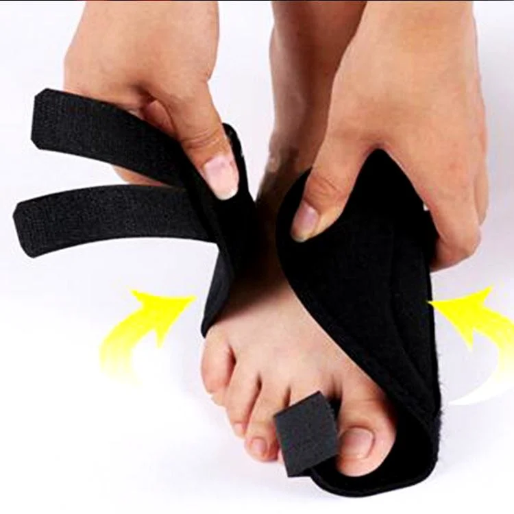 Big Black Toe Bunion Splint Straightener Feet Pain Relief Hallux Valgus