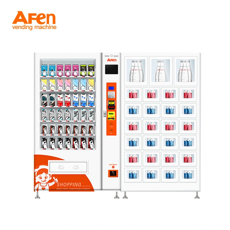 Afen China Made School Stationery Magazines Tissue Woman Bra Vendor Machine Carbonated Beverage Vending Machine