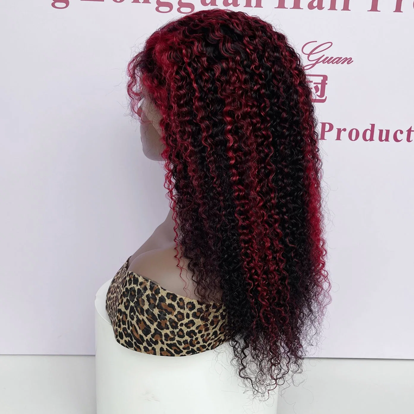 150%de personalización de la Mayorista/Proveedor de densidad de Kinky Curly 13X4 frontal Hdlace Remy Cabello pelucas