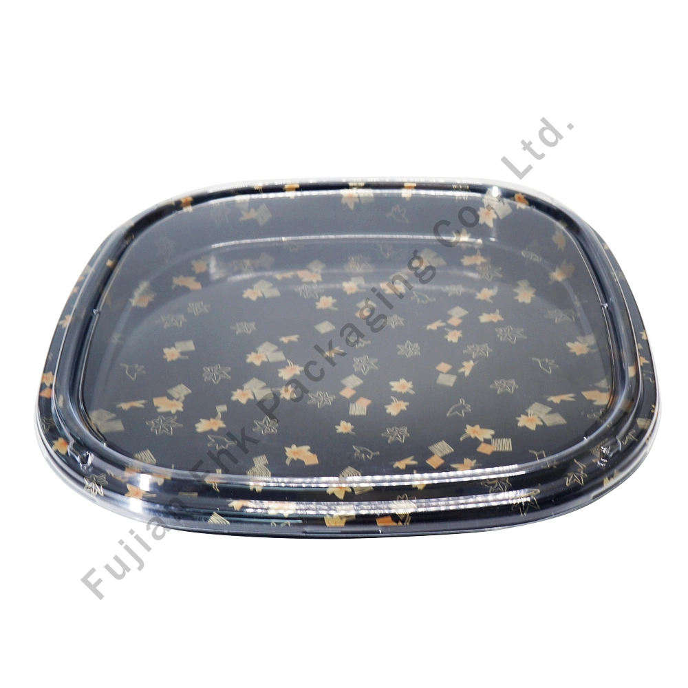 355*355mm Big Size Disposable Takeaway Food Packaging Sushi Store Regular Use Togo Boxes