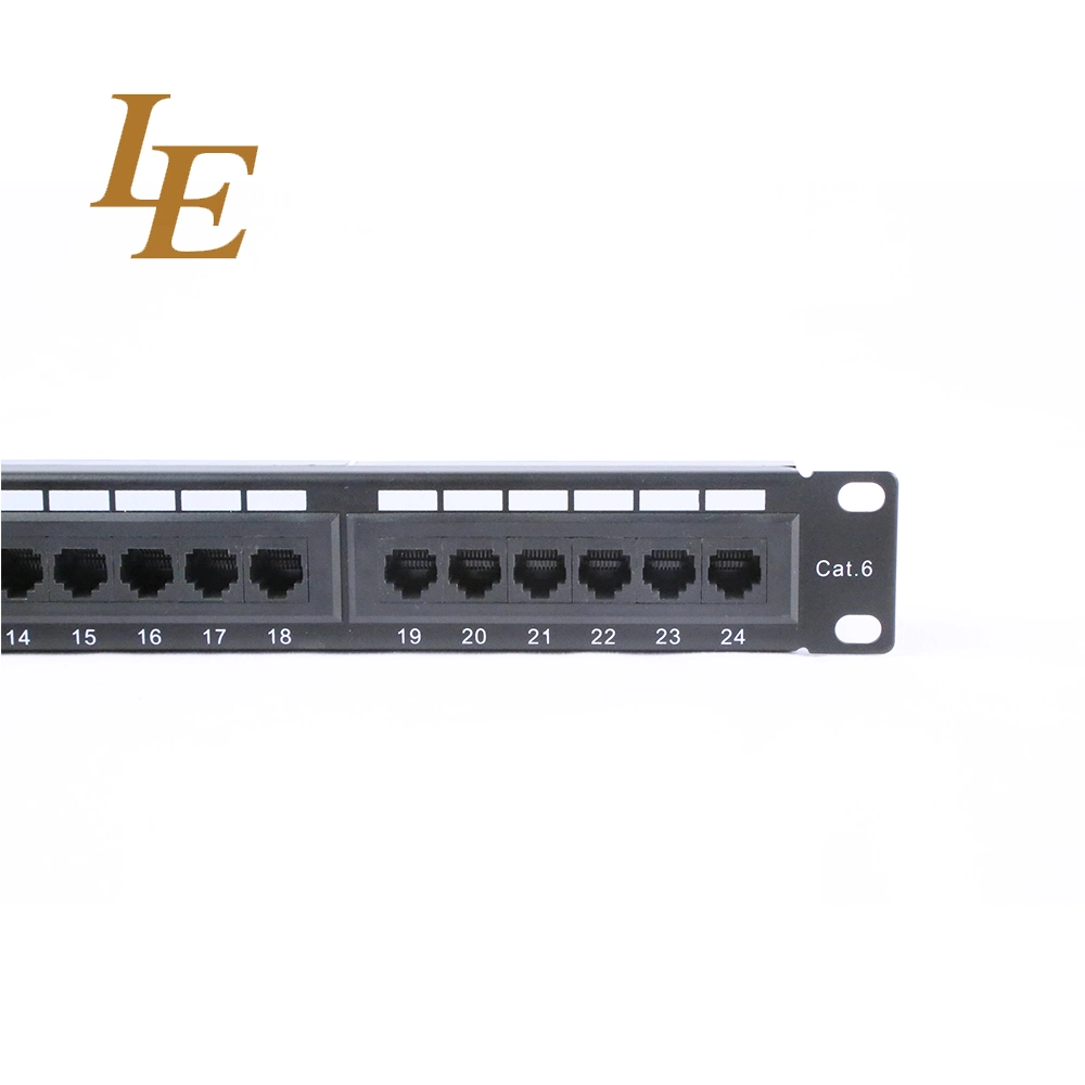 Le 1u UTP Cat5e 24port Krone panneau de raccordement de l'IDC