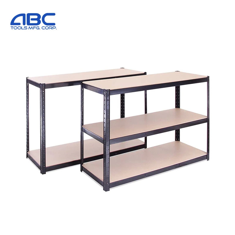 Assemblé sans rivet de rayonnage en métal 5 couches Boltless Steel Shelf Rack pour les supports de stockage