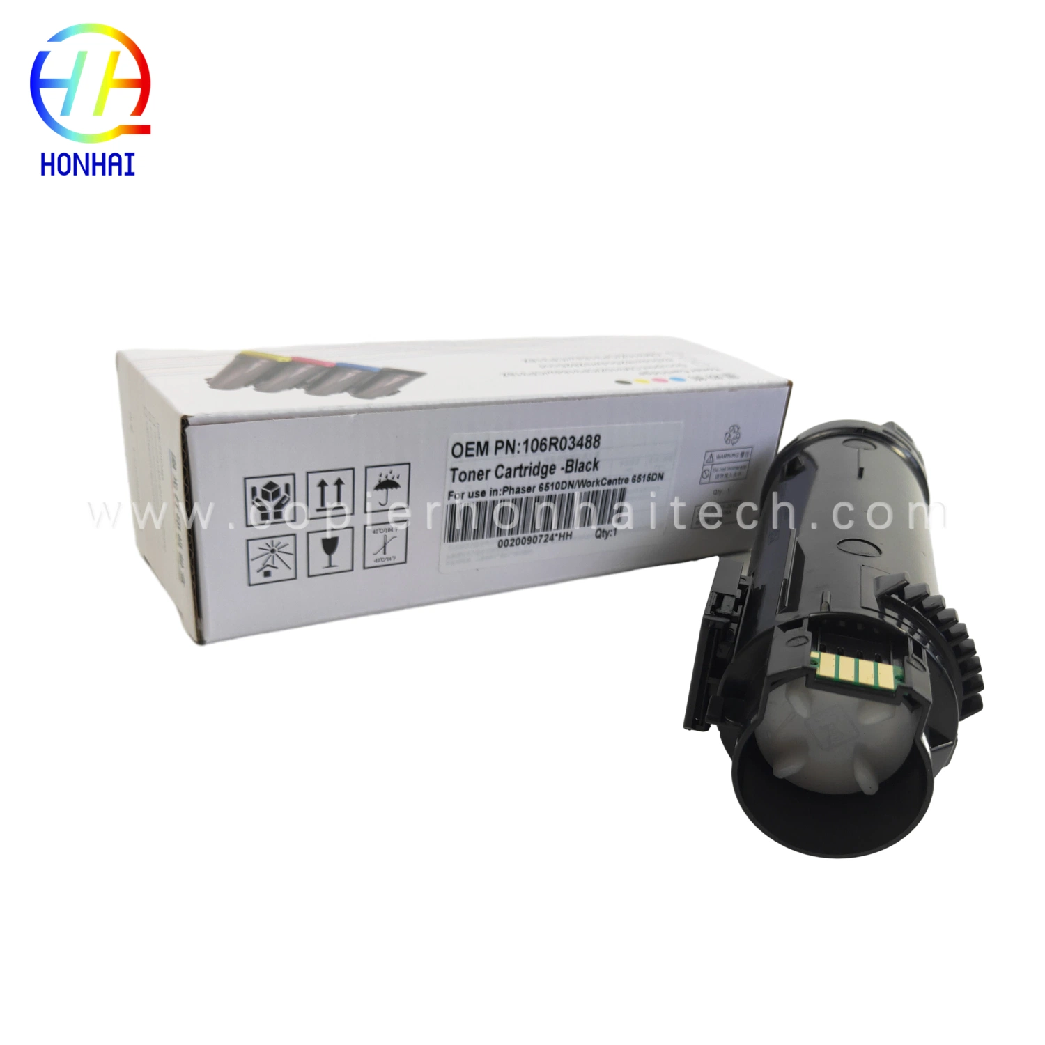 Toner Cartridge Black Original Powder for Xerox Phaser 6510DN Workcentre 6515DN 106r03488