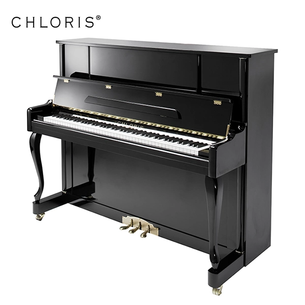 Black Acoustic Piano Hu123e Vertical Piano with Bench