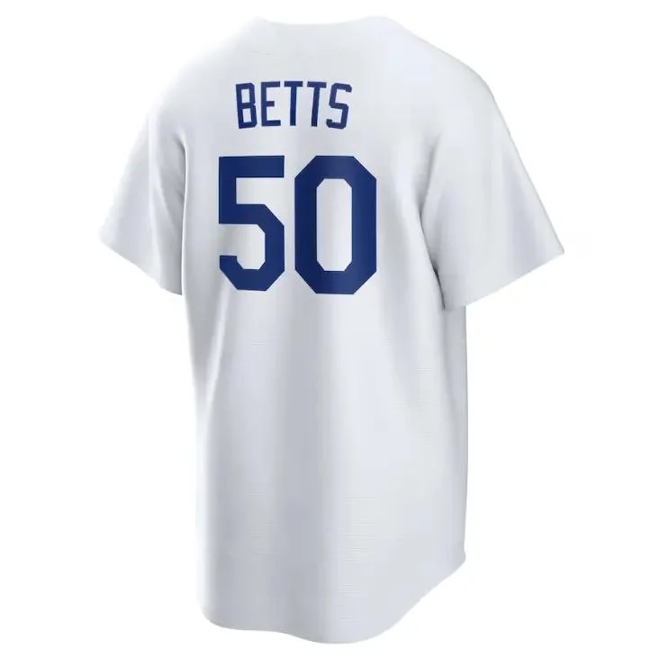 Stitched American Baseball Jerseys Los Angeles 50 Mookie Betts