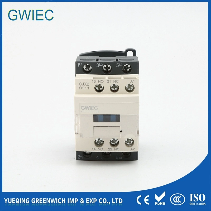 Tp 1no+1nc LC1-D Series Sliver Contact AC Contactor Ui 690V with CE