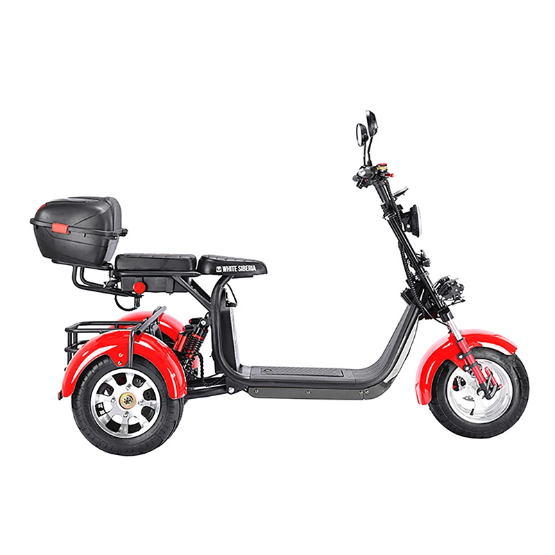 3 Wheels Powerful Adult Citycoco Electric Scooter 1500W 60V20ah with EEC Coc