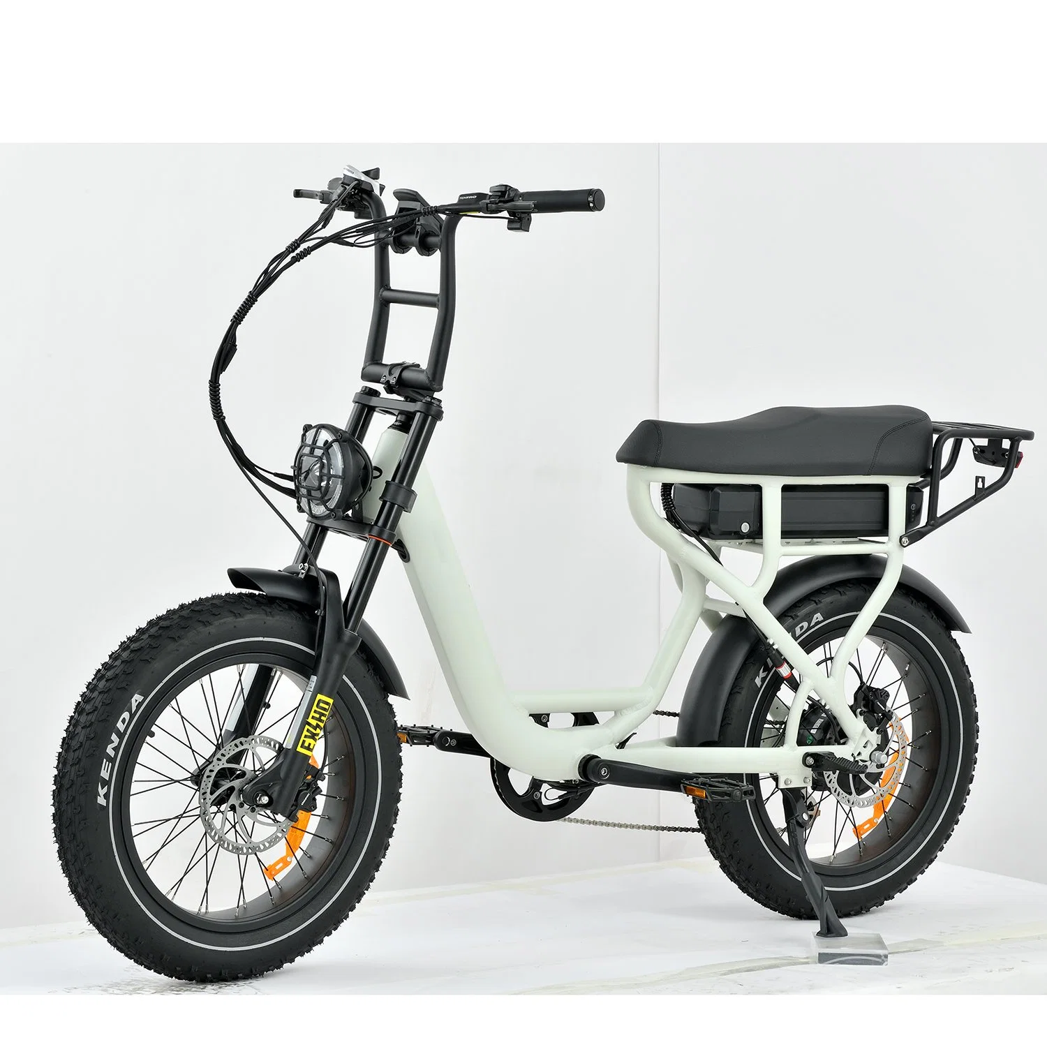 Новая конструкция FAT Tire Road Full Suspension Fast 1000W Retro Винтажный мотоцикл