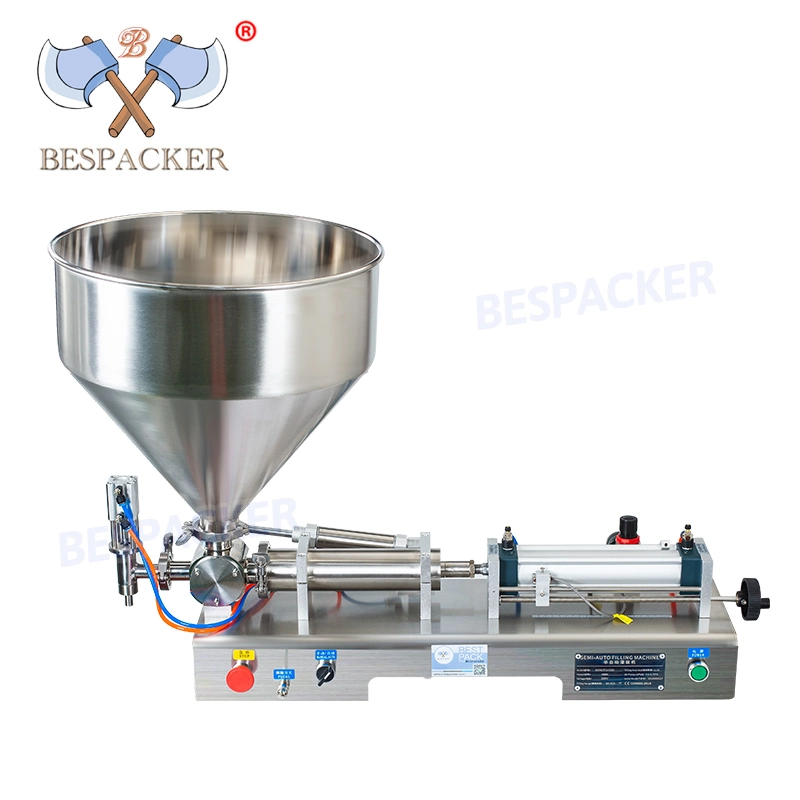 Semi-auto jam ketchup yogurt cosmetic cream filling packaging machine