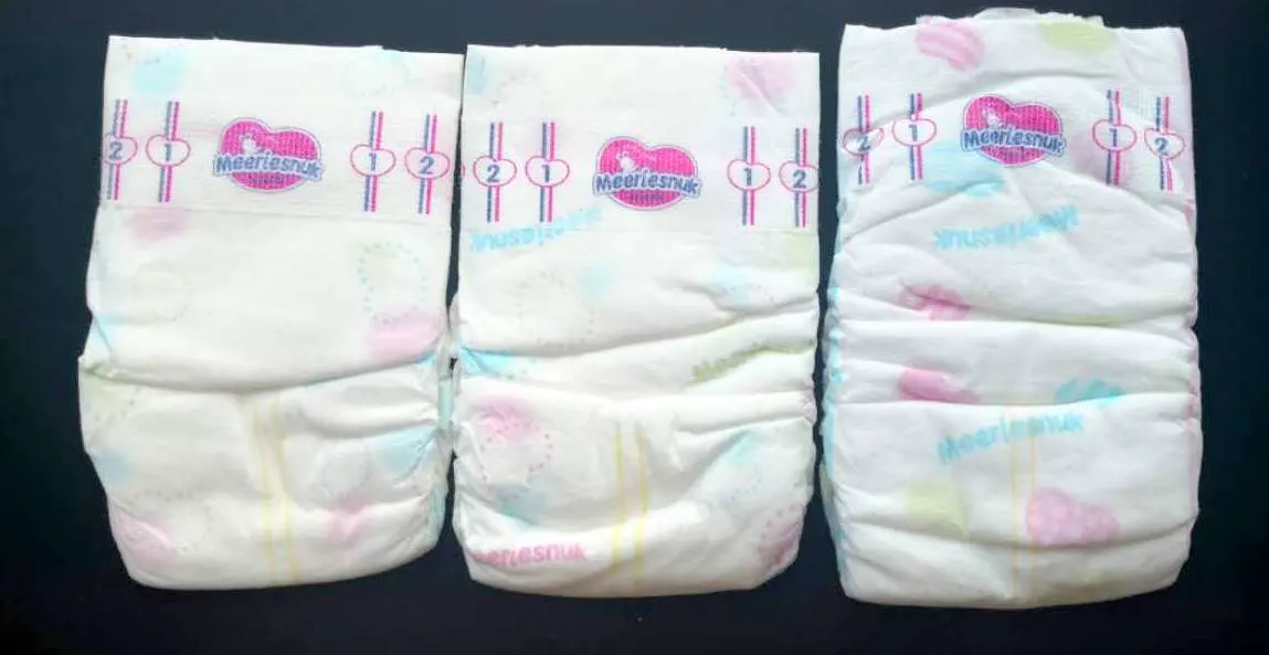 High quality/High cost performance 100% Cotton Baby Cloth Eco Friendly Diapers Ultra Absorbent Premium Natural Disposable Baby Diapers Biodegradable Bamboo Nappies Baby Diapers