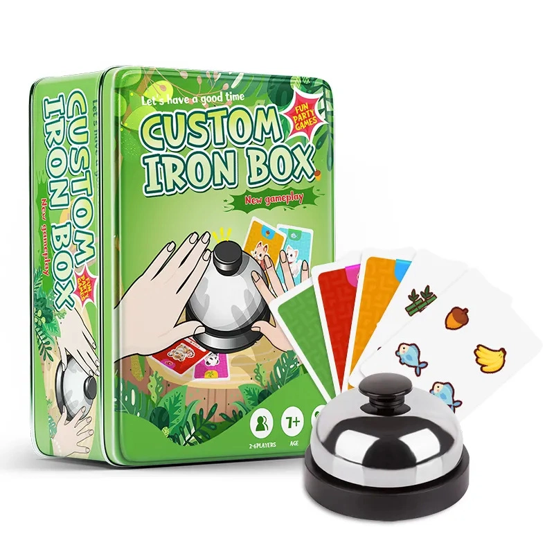 High quality/High cost performance Wholesale/Supplier Custom Metal Packing Rritish Hypertension Board Game Tin Box