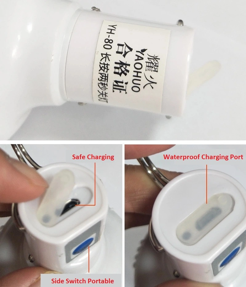 Third Gear Dimming Charging LED Bulb Lamp Emergency Light