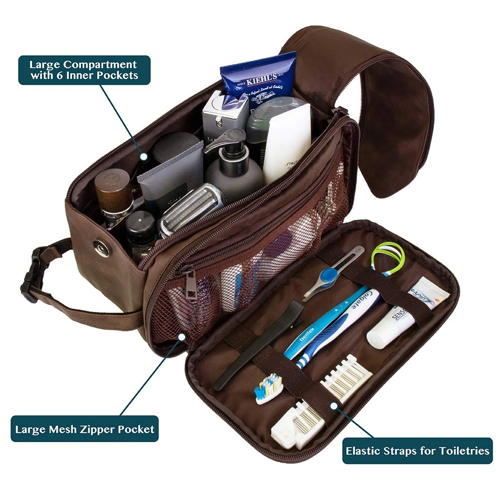 Travel Cosmetic Water-Resistant Kit Organizer Accessories Toiletry Bag for Men