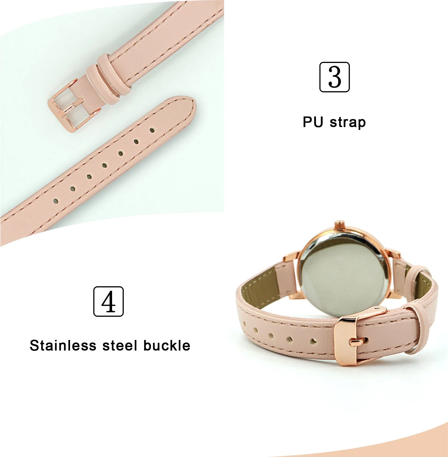 Promotion Alloy Wrist Watch Women Gift Quartz Lady Watch