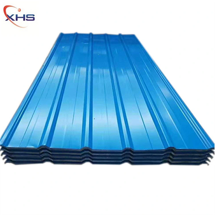 Sheet Material for Building Roofing PPGI Metal Roof Color Coated Galvanized Roofing Corrugated Steel Sheet
