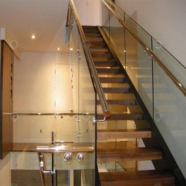 6frameless Tempered Glass Railing Laminated Glass Standoff Stair Balcony Balustrade