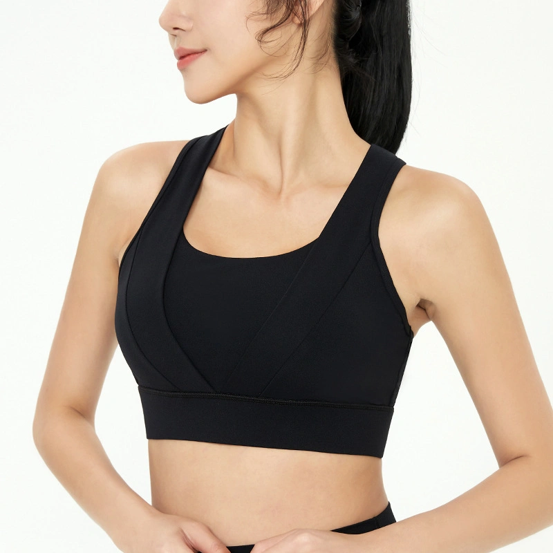 Sous-vêtements de sport femmes exécutant de remise en forme de soutien-gorge High-Strength résistant aux chocs