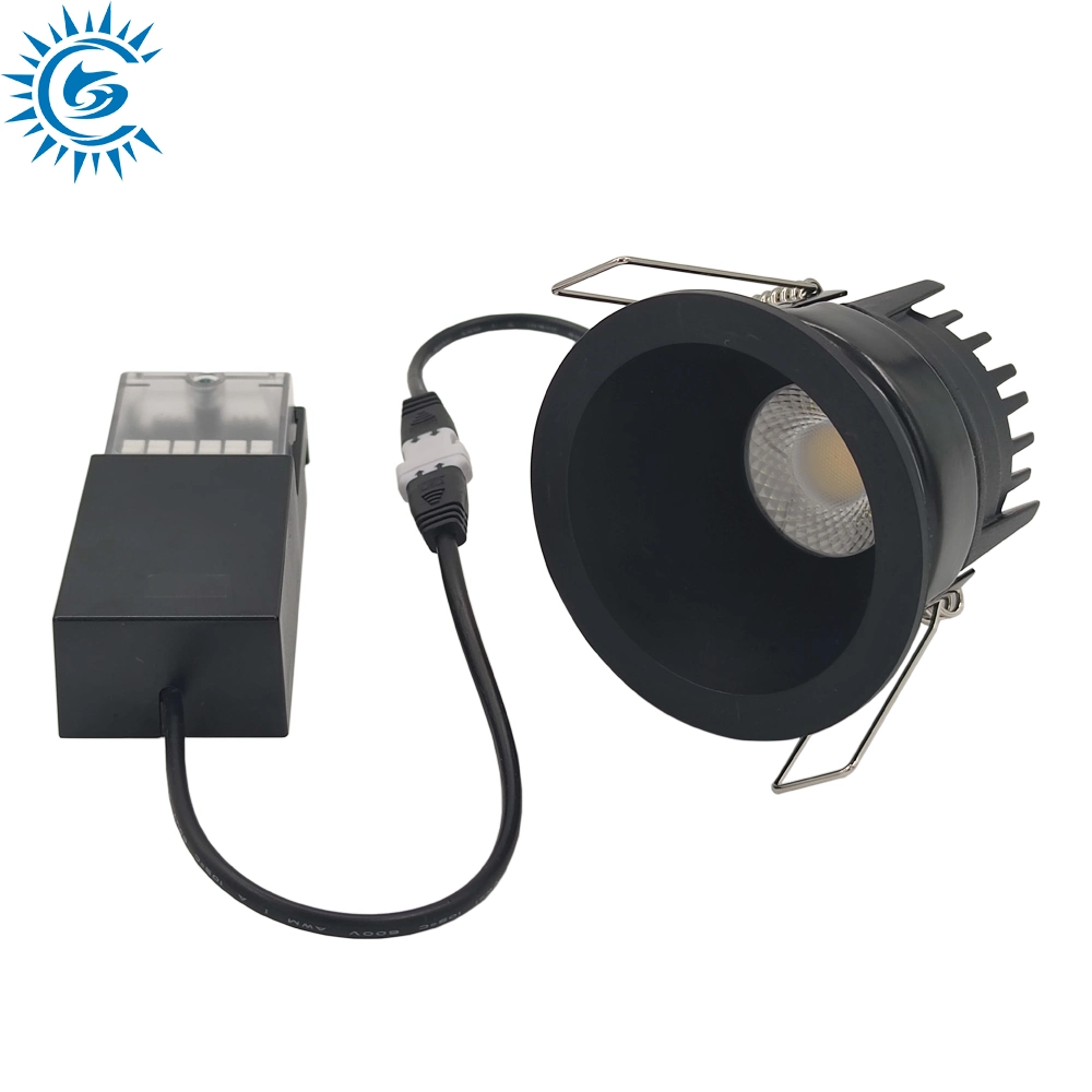 5W 6W 7W 8W 10W 3CCT IP65 Dimmable 3000K 4000K 6000K COB LED Fire Rated Recessed LED Light LED Ceiling Light with Junction Box