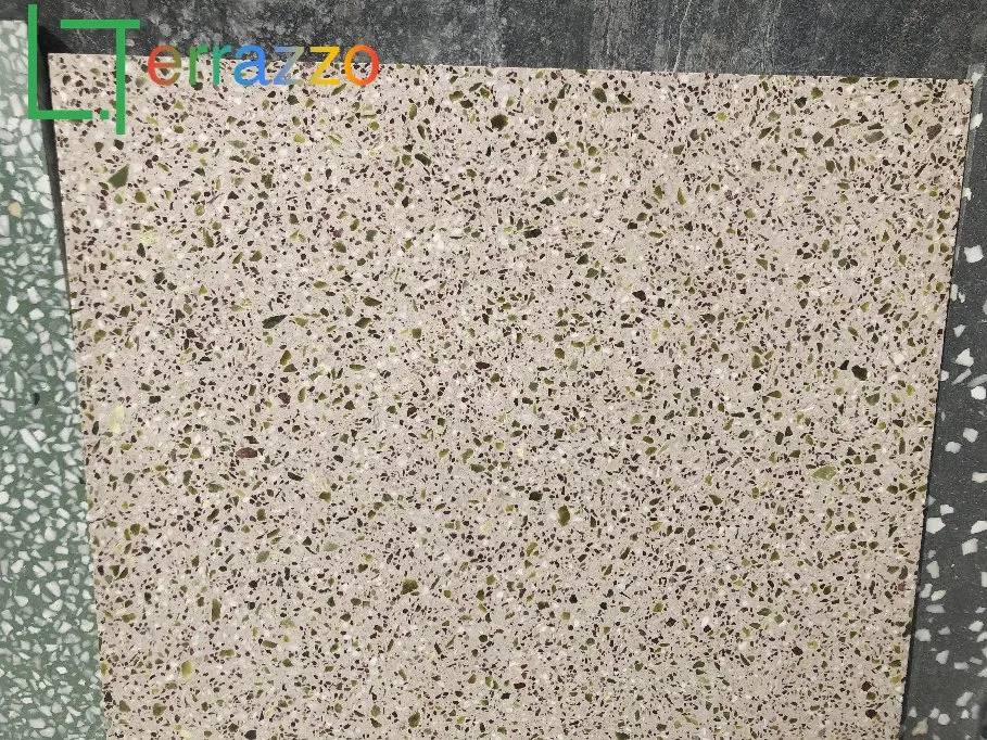 Easy Clean Environment-Friendly Terrazzo Tiles/Pavers