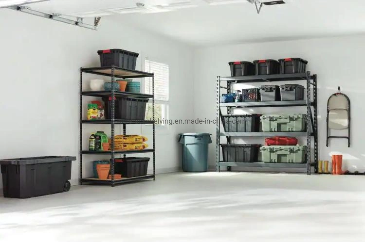 5-Tier Boltless Heavy Duty Steel Garage Storage Shelving Unit with Easy Life for Making Space.