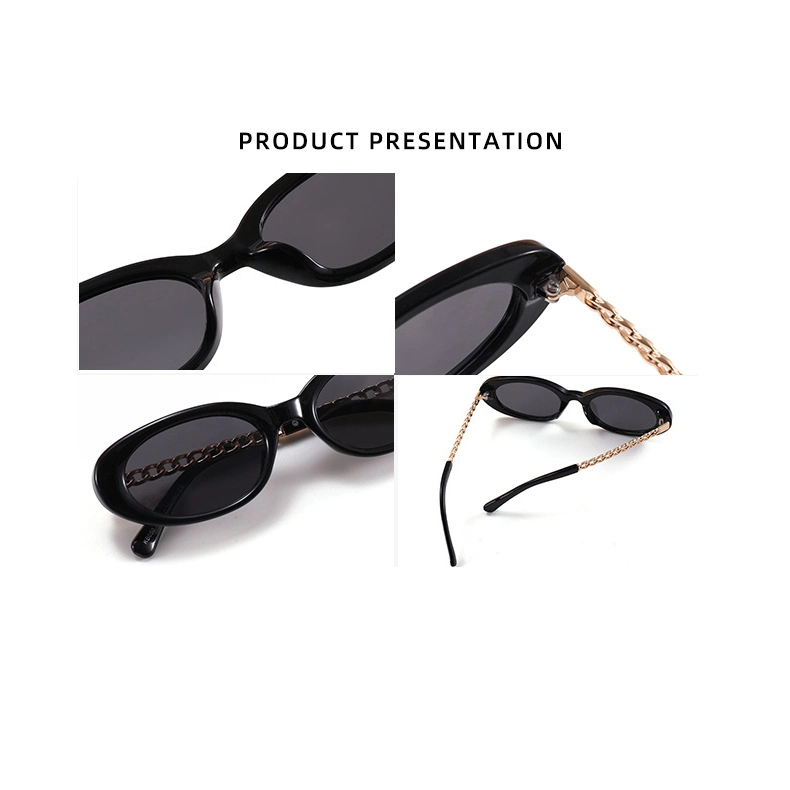 New Modern Charm Retro Eye Personality Shade Hot Wholesale/Supplier Custom Logo Women Female Men Luxury Unisex Fashion Lady Sunglasses