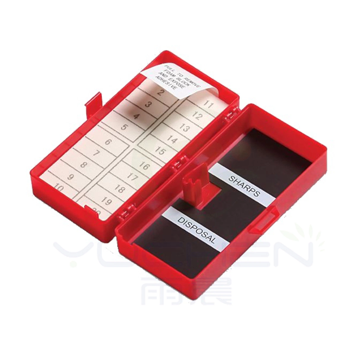 Médicaux chirurgicaux rouge jaune 10ct 20TC 40CT Compteur à aiguille magnétique