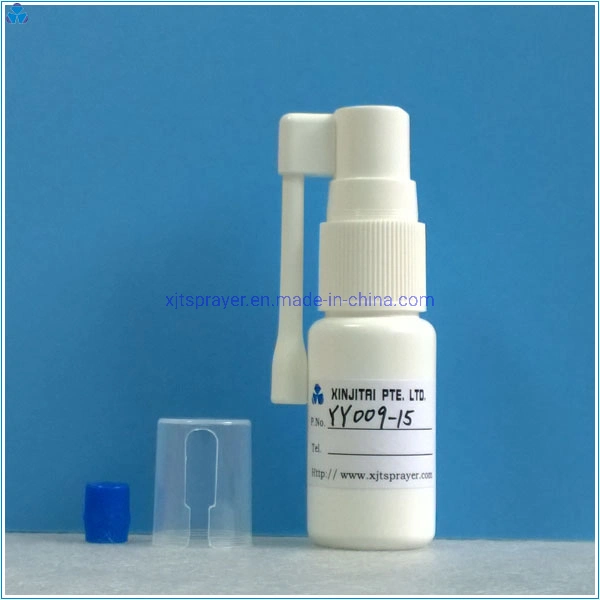 Oral Spray Pump with Swivel Applicator and PE Plastic Bottle