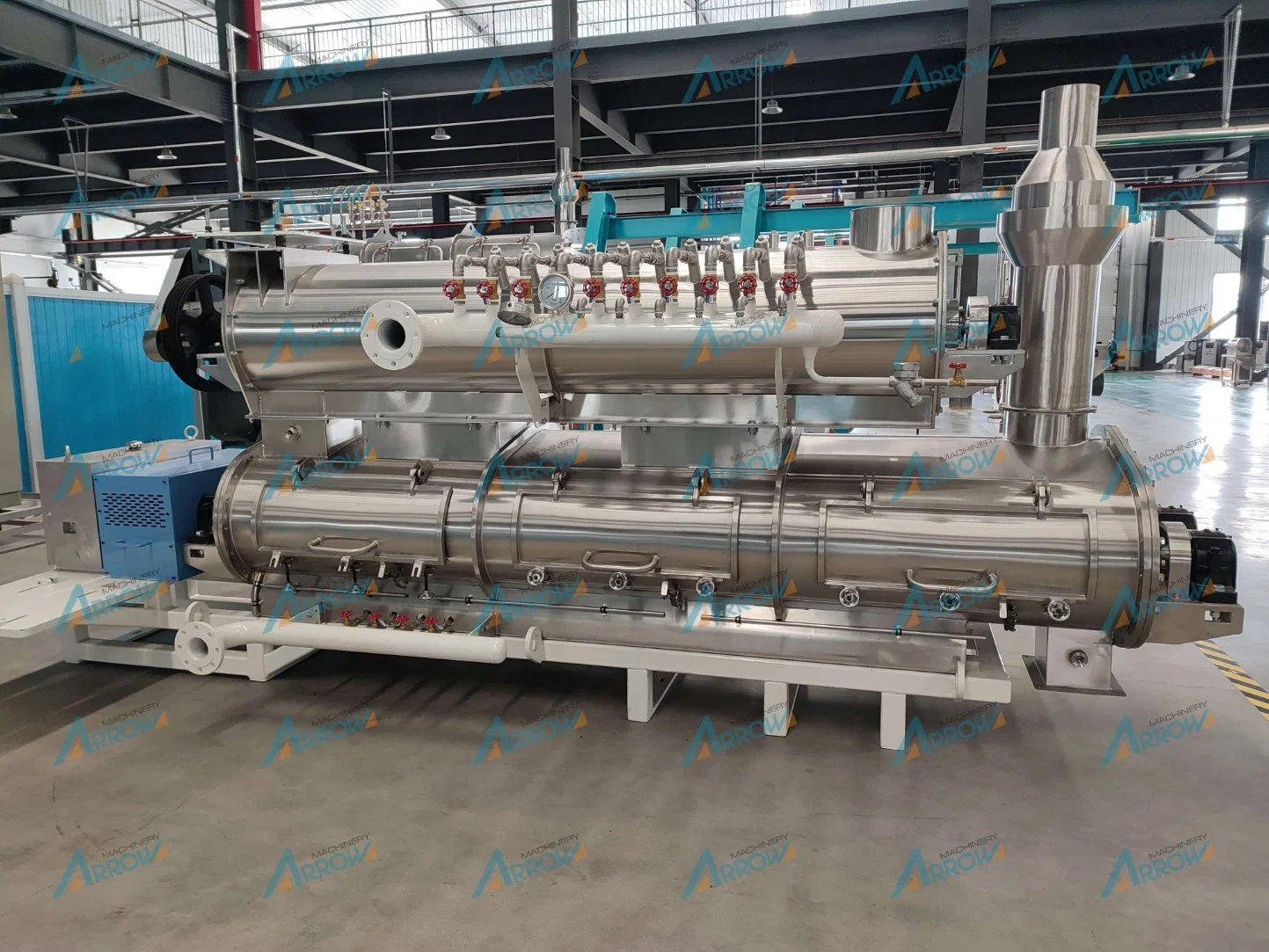 Convenient Poultry Feed Preconditioner for Dog Food Pellets Extruder Line