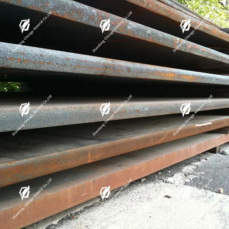 Laminado en caliente Construcción naval placa de acero al carbono St35 St37 A36 D36 E36 F36 Plancha de la hoja de acero del buque para la producción de los buques