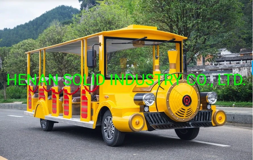 Electric Shuttle Bus/ Electric Minibus/Sightseeing Car/Tourist Bus for Tourism