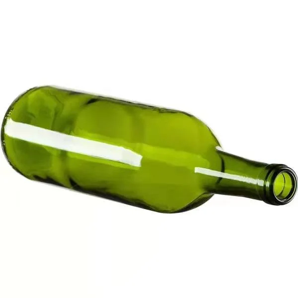 750ml Champagne vert bouteille de vin de Bordeaux avec robinet couvercle