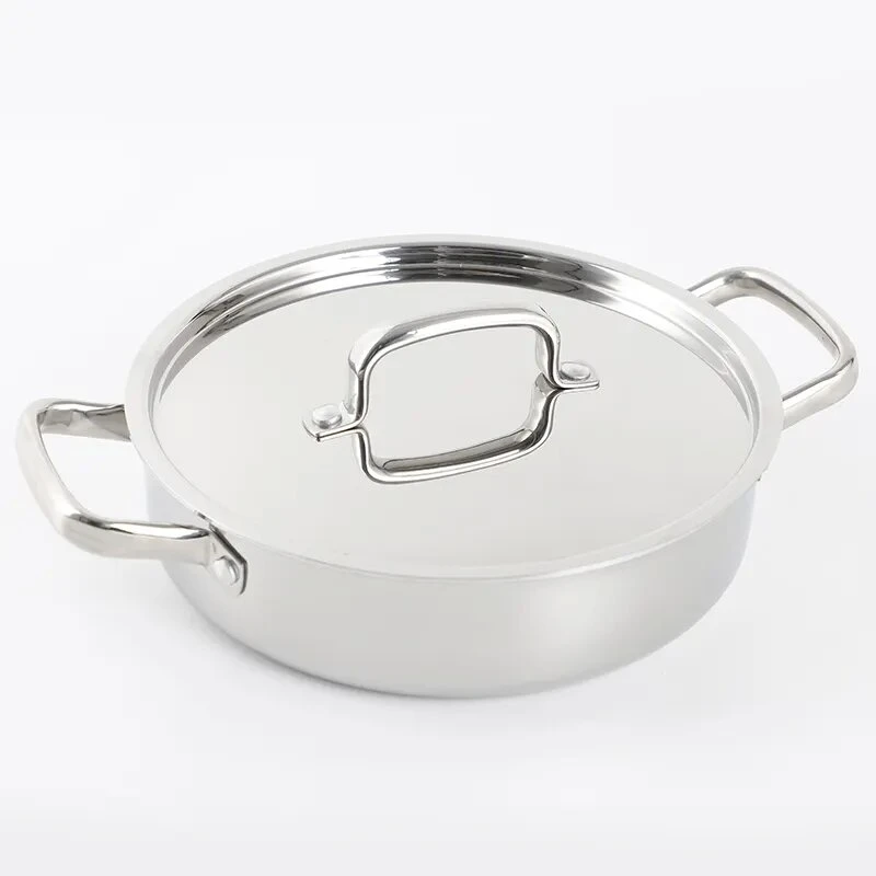 Manufacturer Custom Stainless Steel Cookware Set Induction Cooking Pot Cook Ware